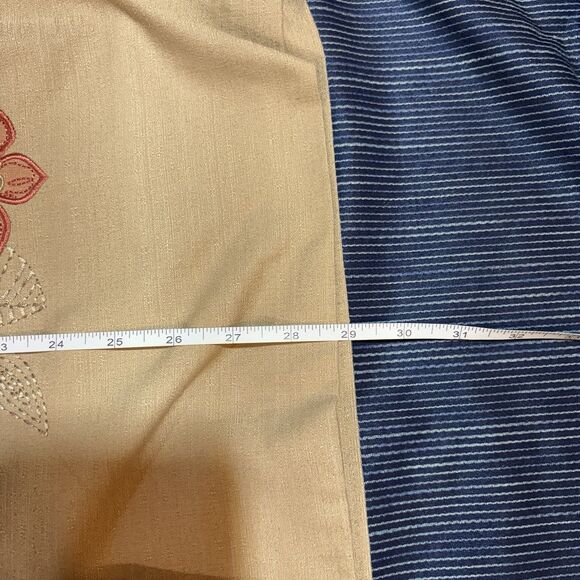 Alfred Dunner Jacket Womens 24W Floral Embroidered 3/4 Sleeve Boho Cottagecore - Picture 10 of 11